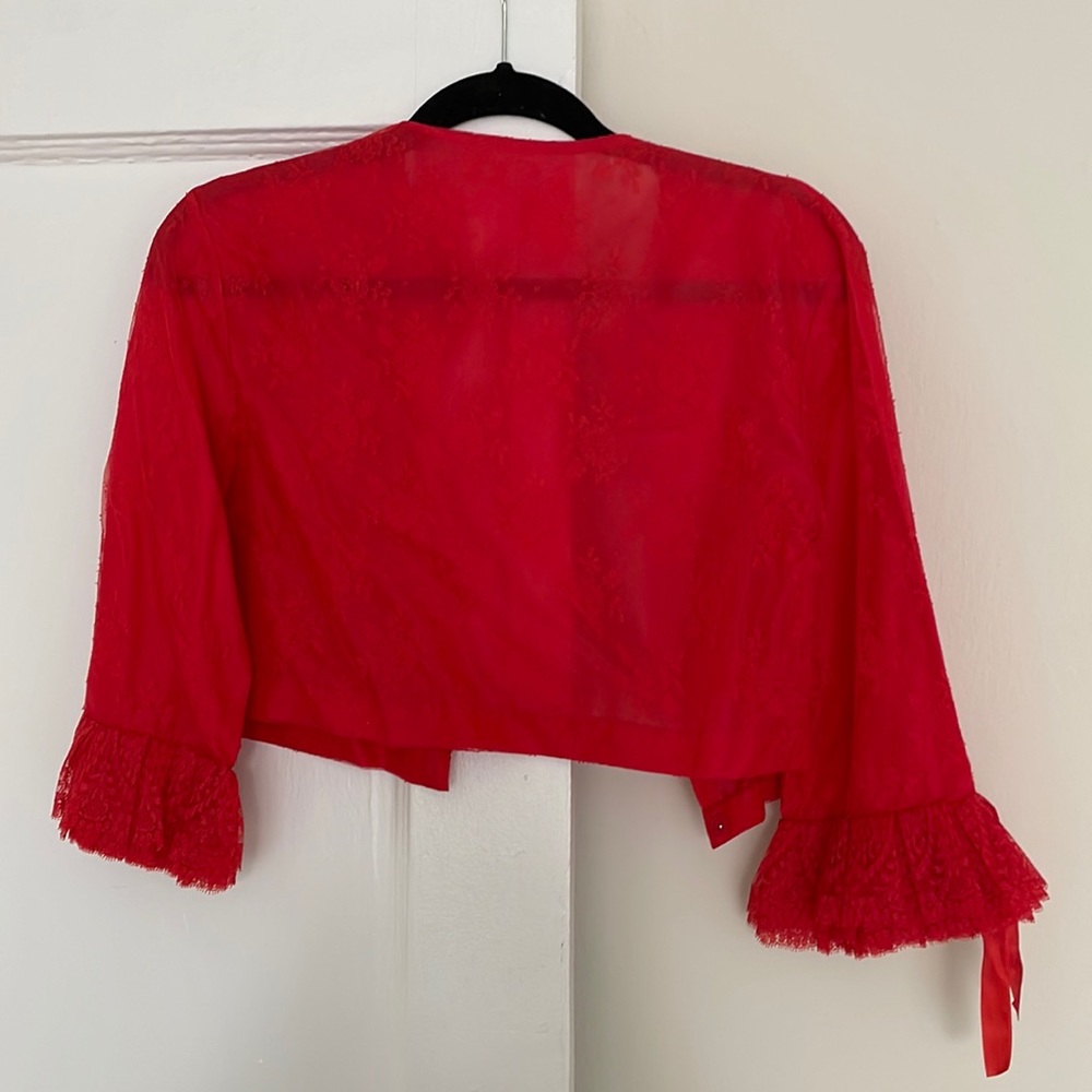 Christian Dior vintage lace lingerie top